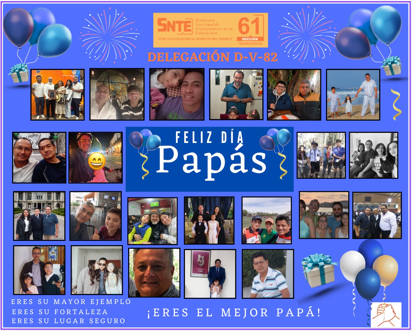 ¡Feliz día del padre!